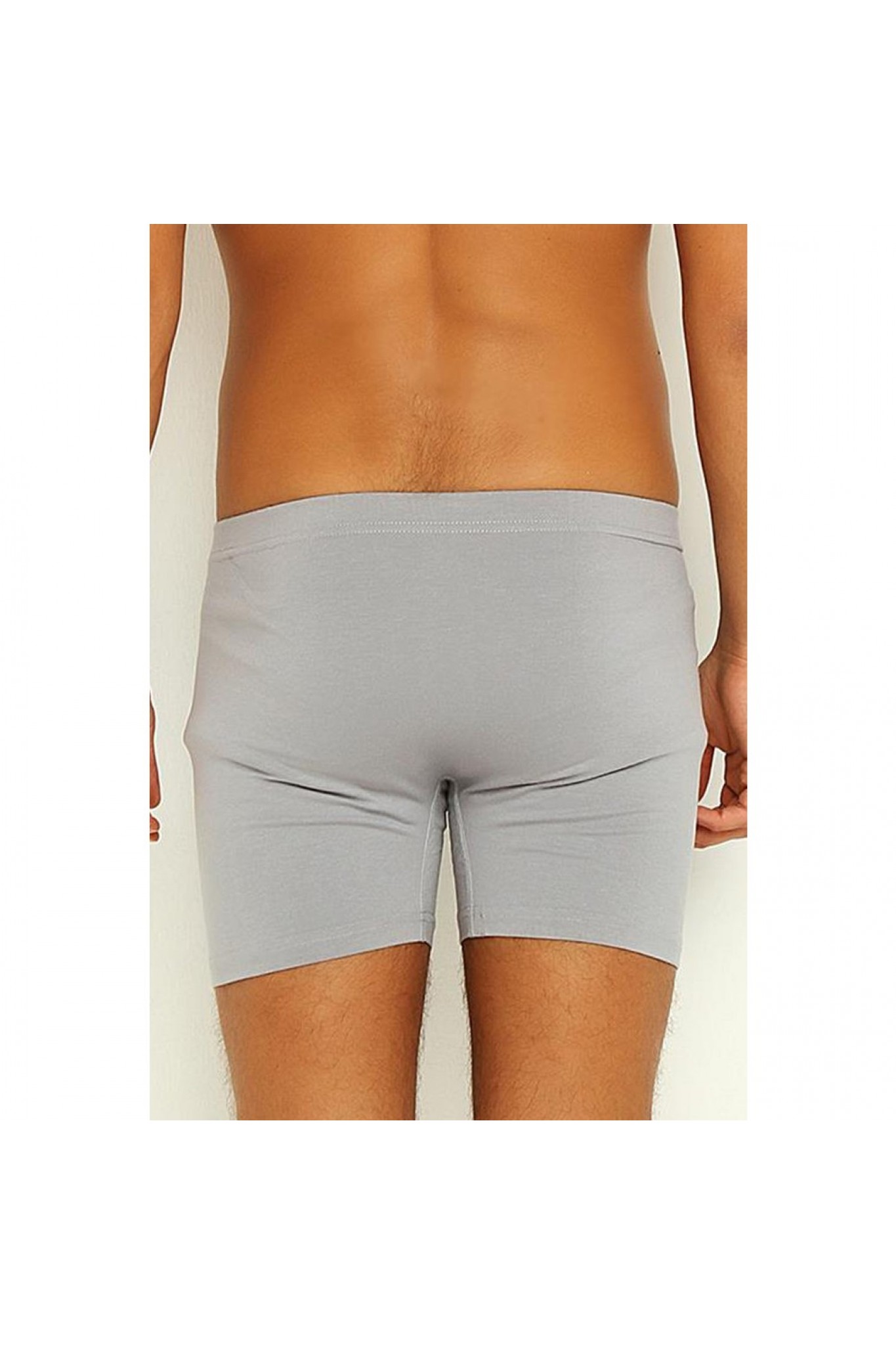 Yıldız 107 Erkek Modal Boxer Gri