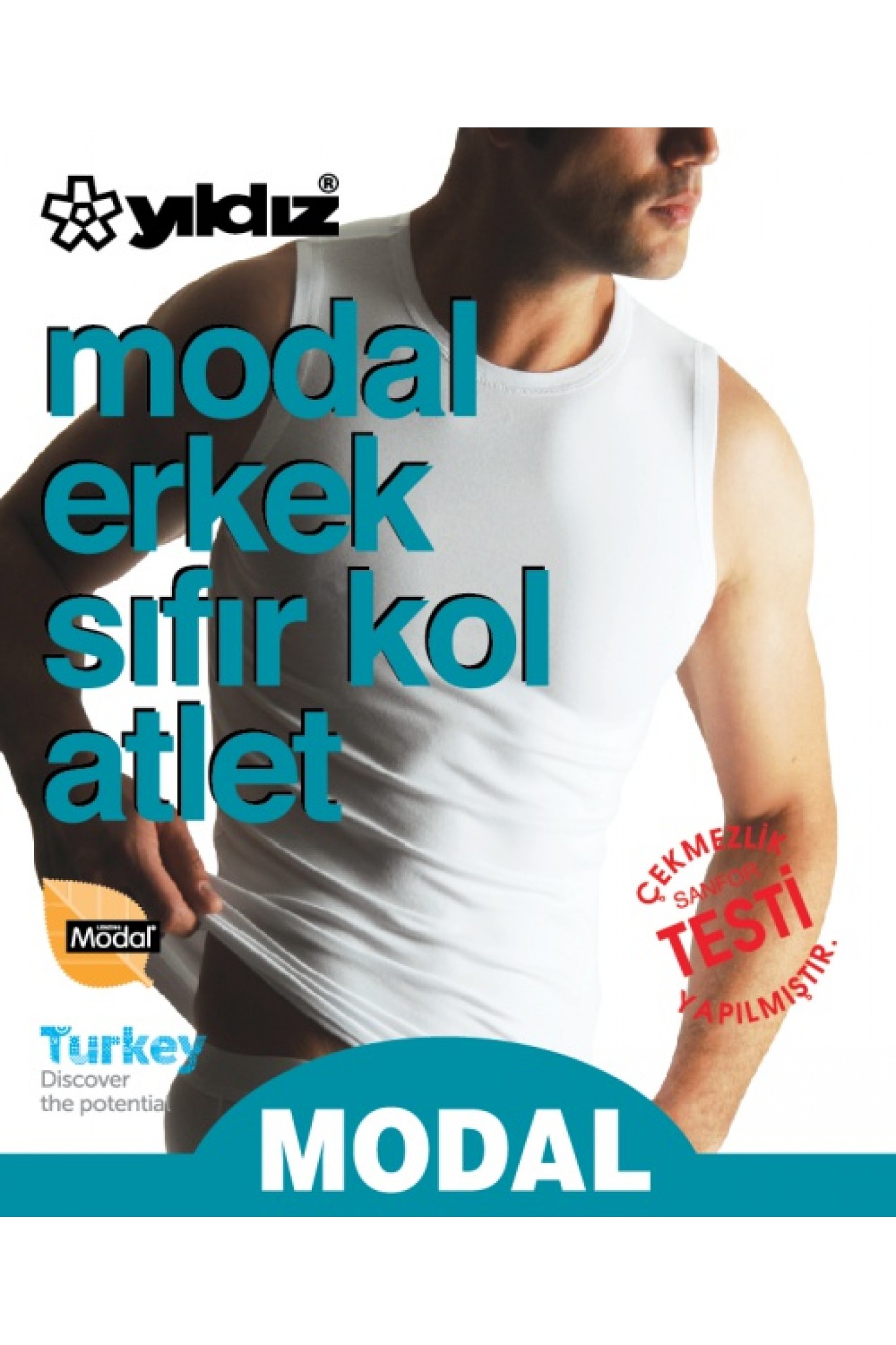 Yıldız 75 Beyaz Modal Sıfır Kol