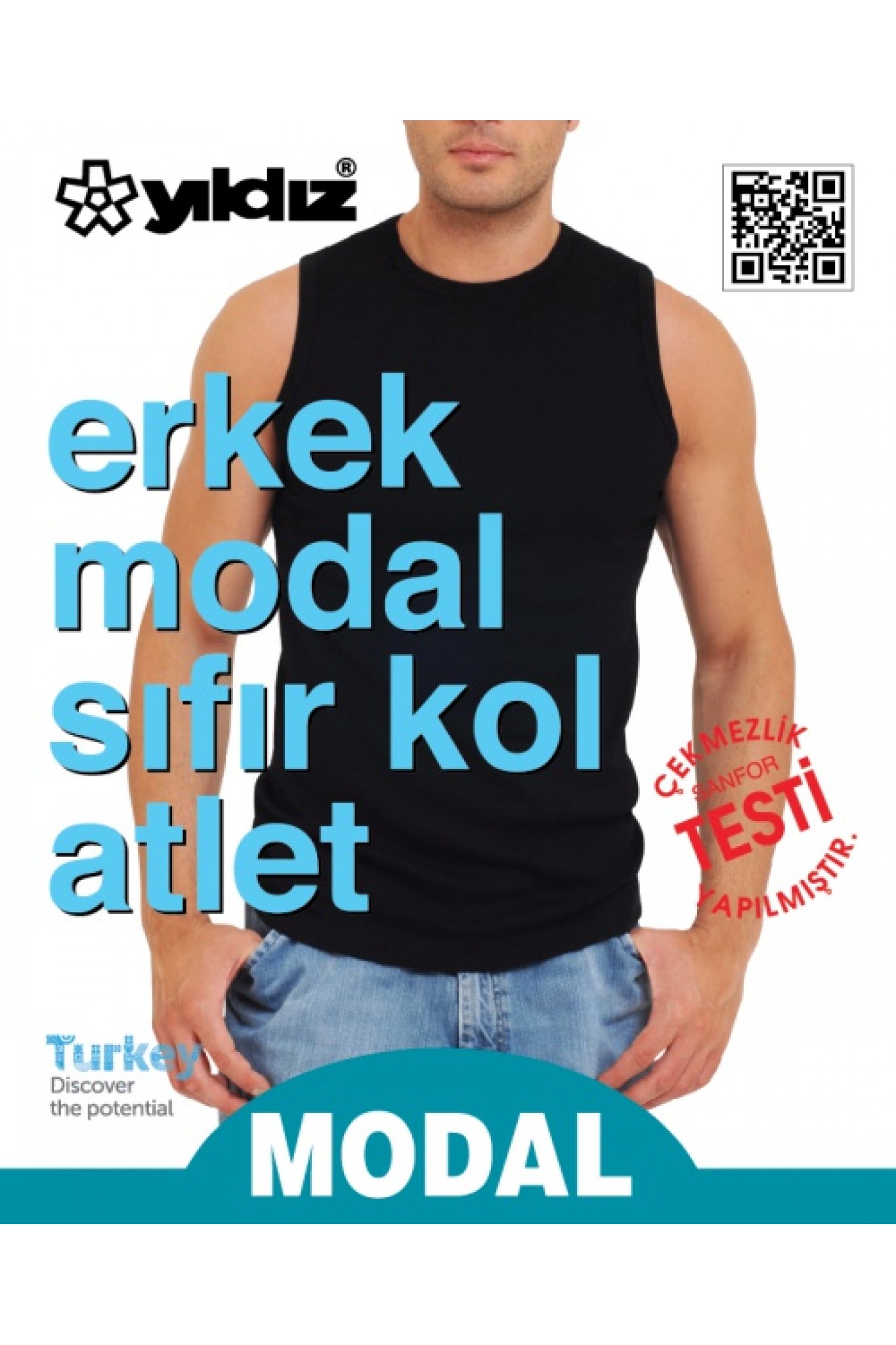 Yıldız 76 Siyah Modal Sıfır Kol