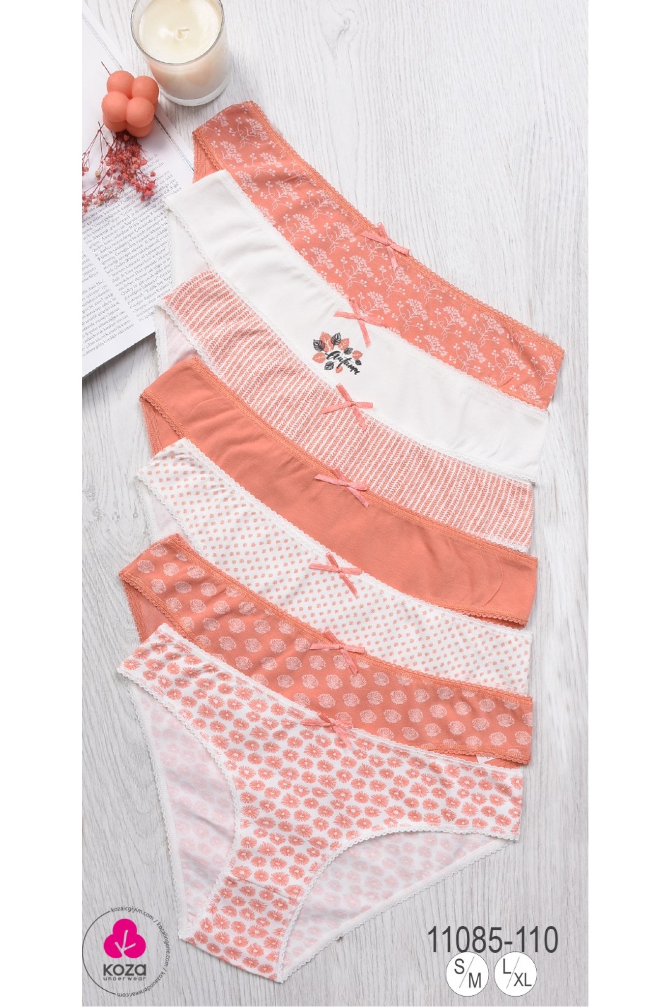 Koza 11085 Kadın 7'li Külot