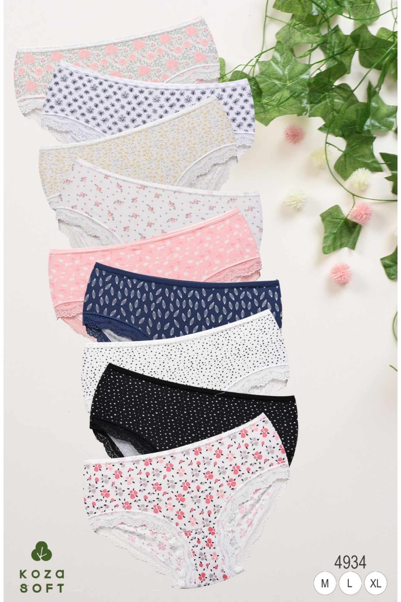 Koza 4934 Kadın Külot 12'li