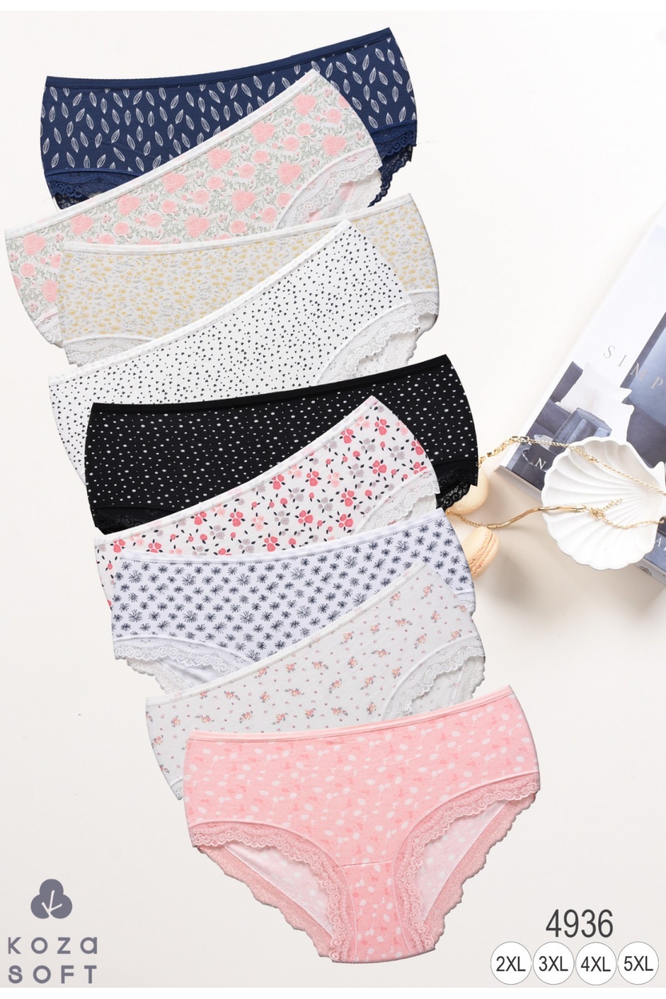 Koza 4936 Kadın Külot 12'li