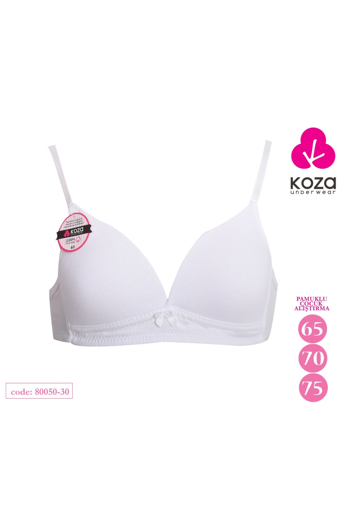 Koza 80050 Alıstırma Sütyen 6'lı