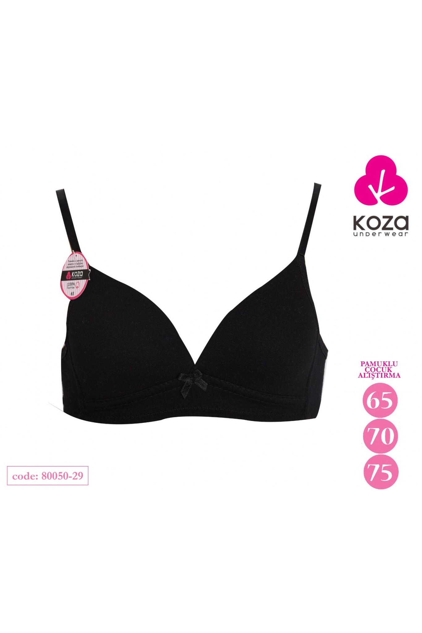 Koza 80050 Alıstırma Sütyen 6'lı