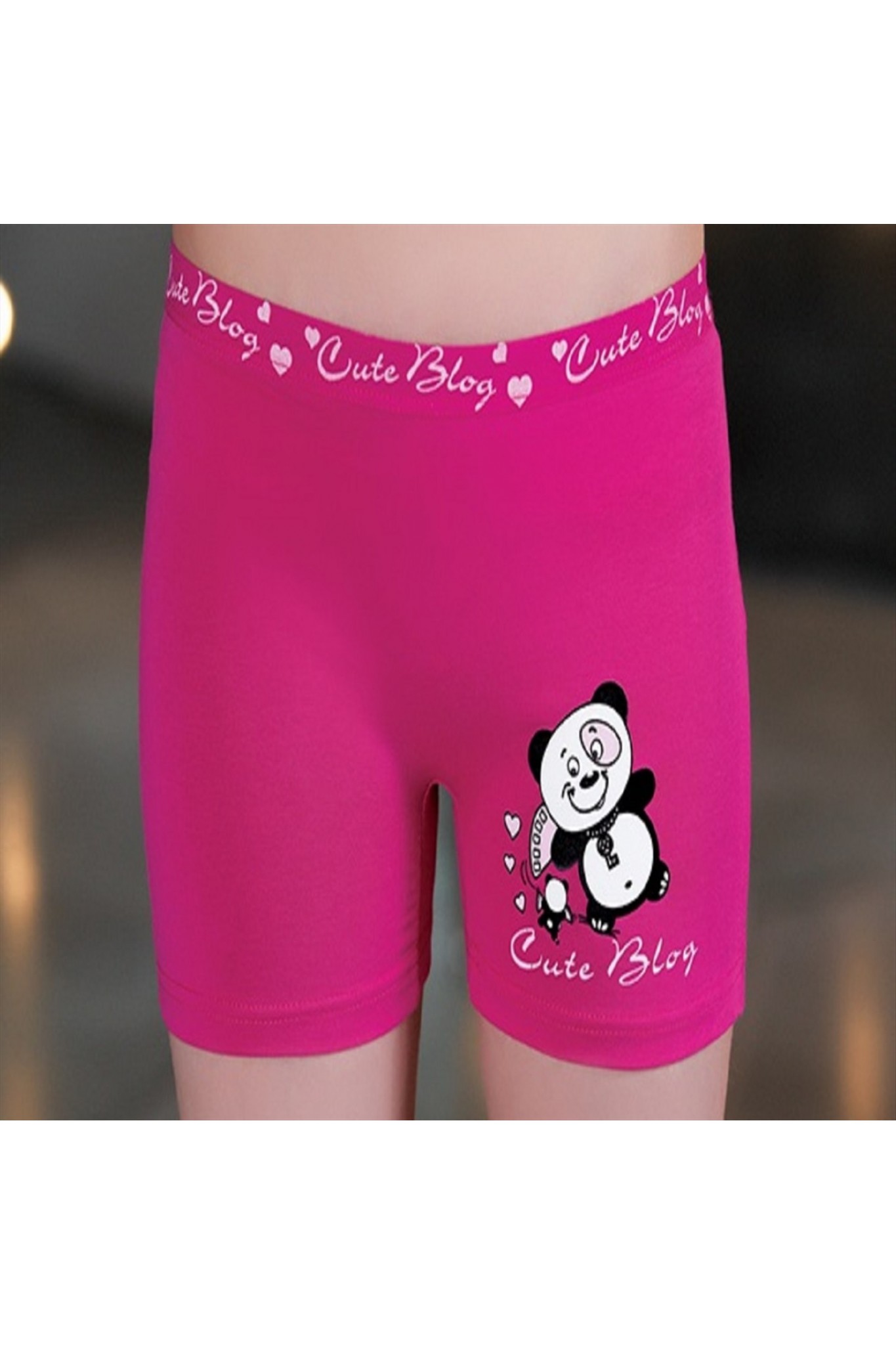 Berrak 2565 Kız Çocuk Baskılı Boxer