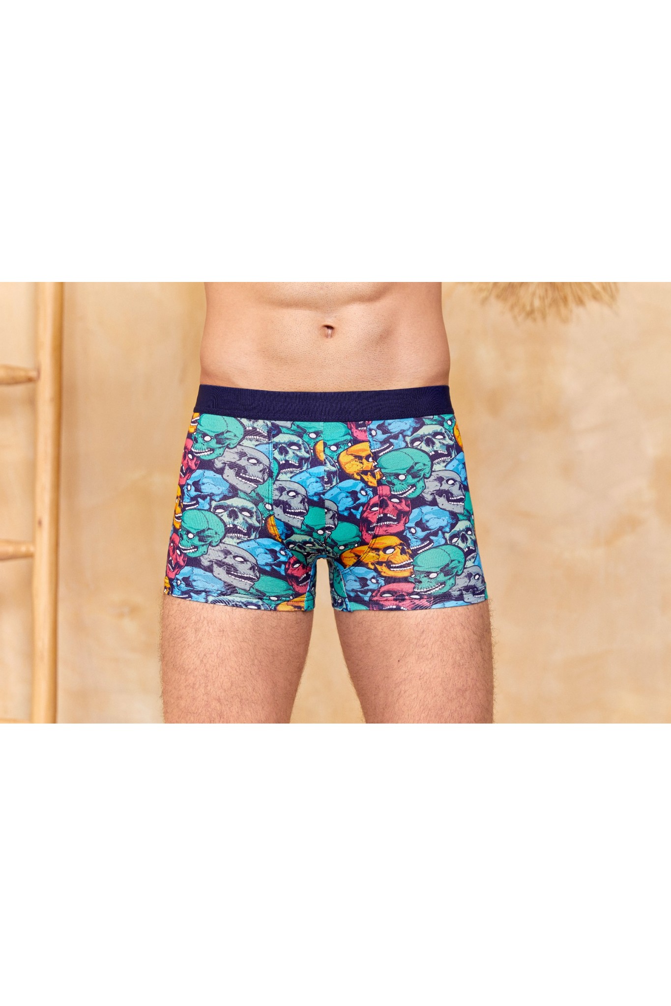 Berrak 4431 Erkek Boxer Dijital Baskı