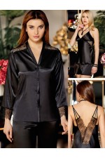 JEREMI 471 IPEK SATEN GECELIK