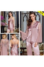 JEREMİ 636 İPEK SATEN GECELİK