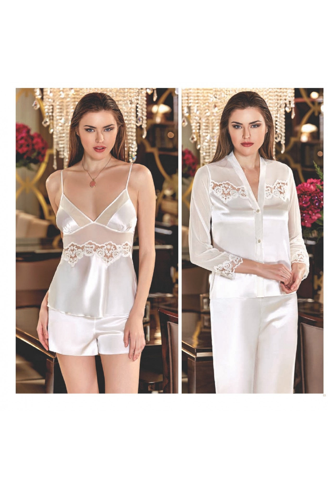 Batısta 900 İpek Saten Gecelik