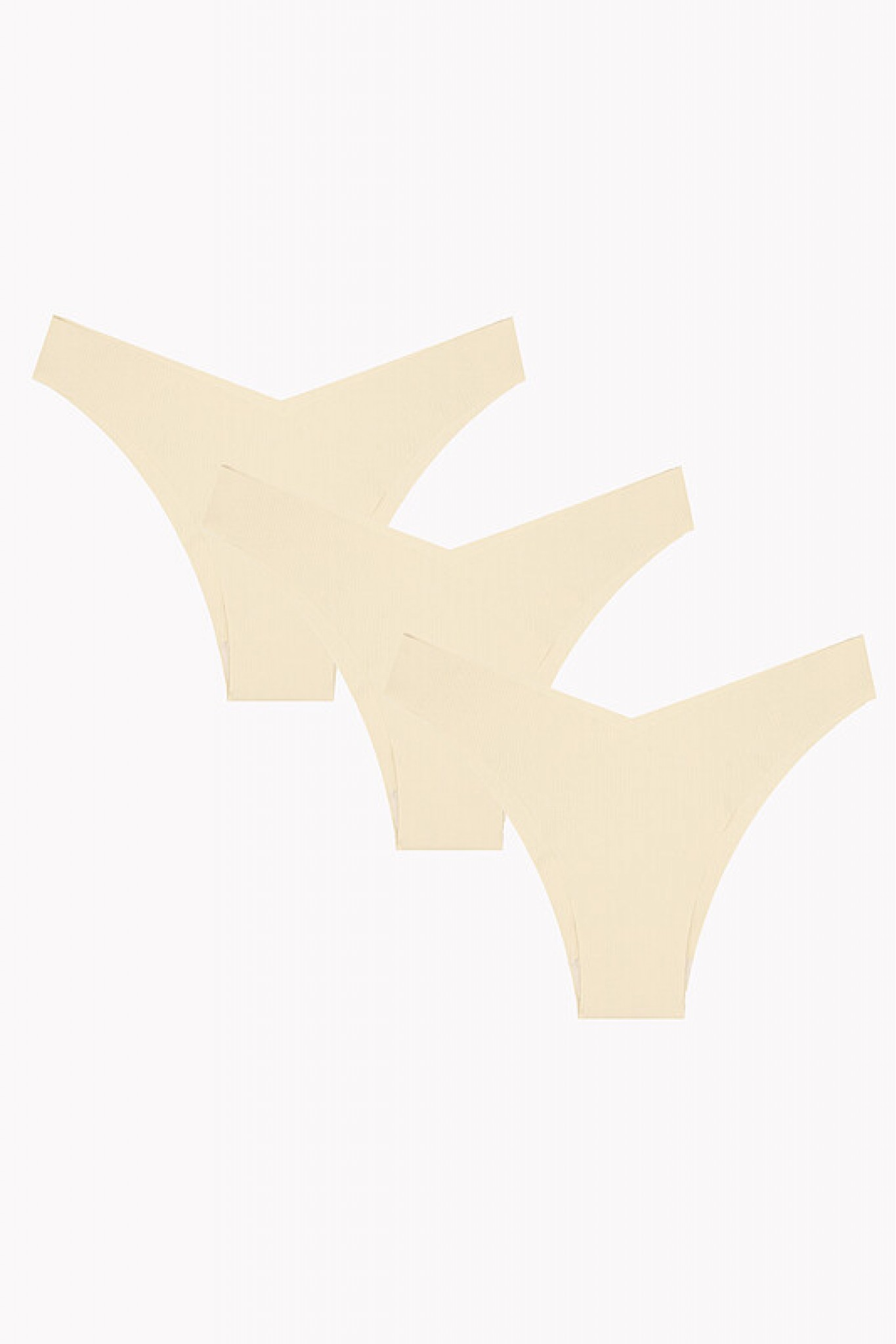 Nbb 328 Kadın 3'lü Lazer V Shape Brazılıan Külot