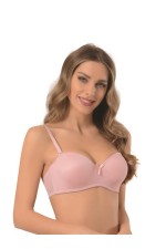 NBB 3413 Straplez Desteksiz Kaplı Sütyen