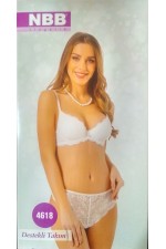 NBB 4618 DANTEL DET. KAPLI SÜTYEN TAKIM