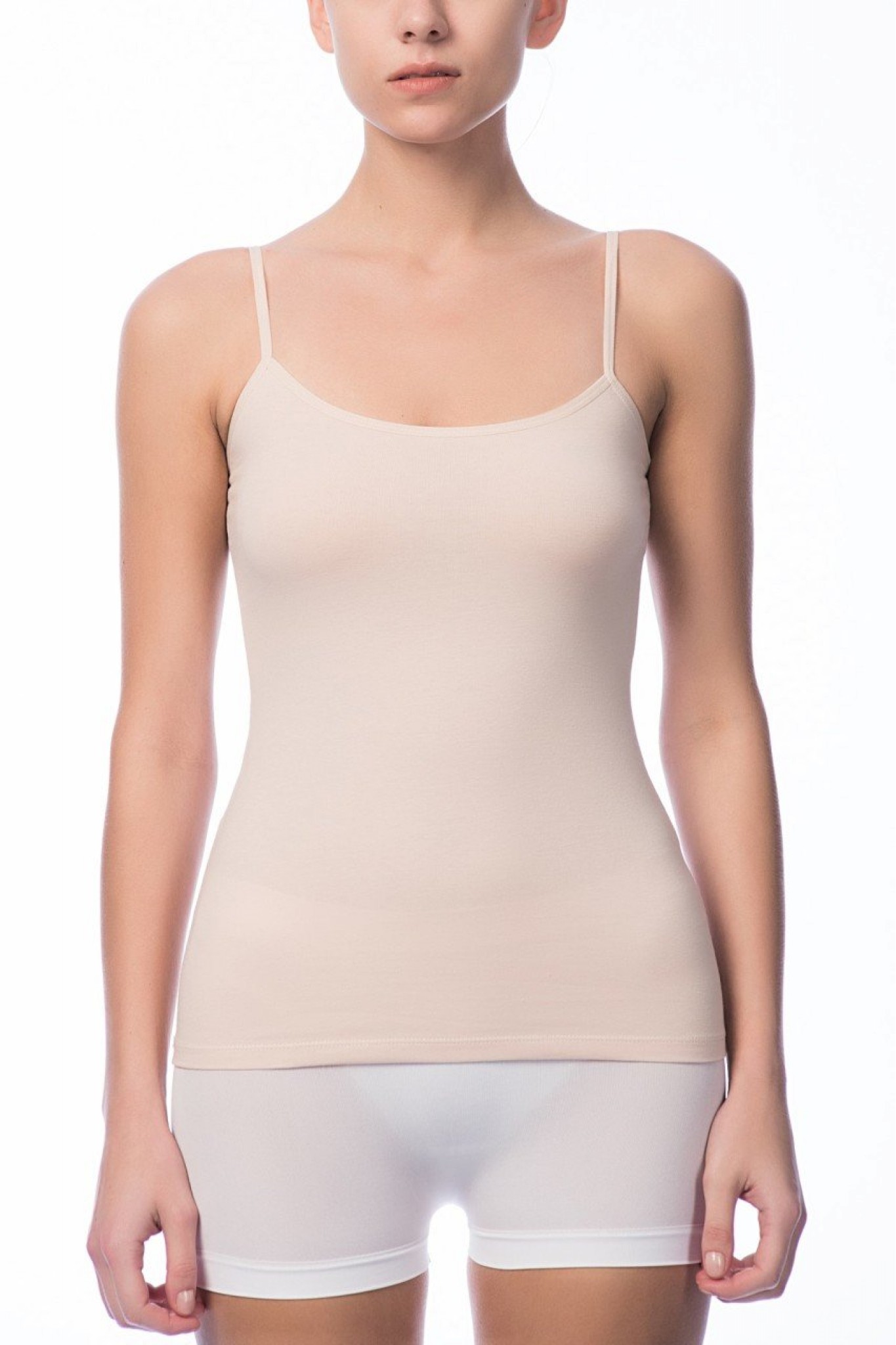 Nbb 663 40/1 Kadın Likralı İp Askılı Atlet