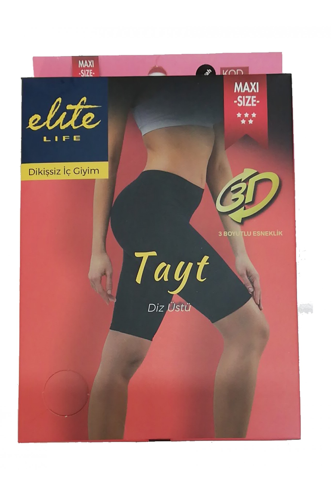 Elite Life Maxi Byn Dizüstü Tayt KOD:413 5'li