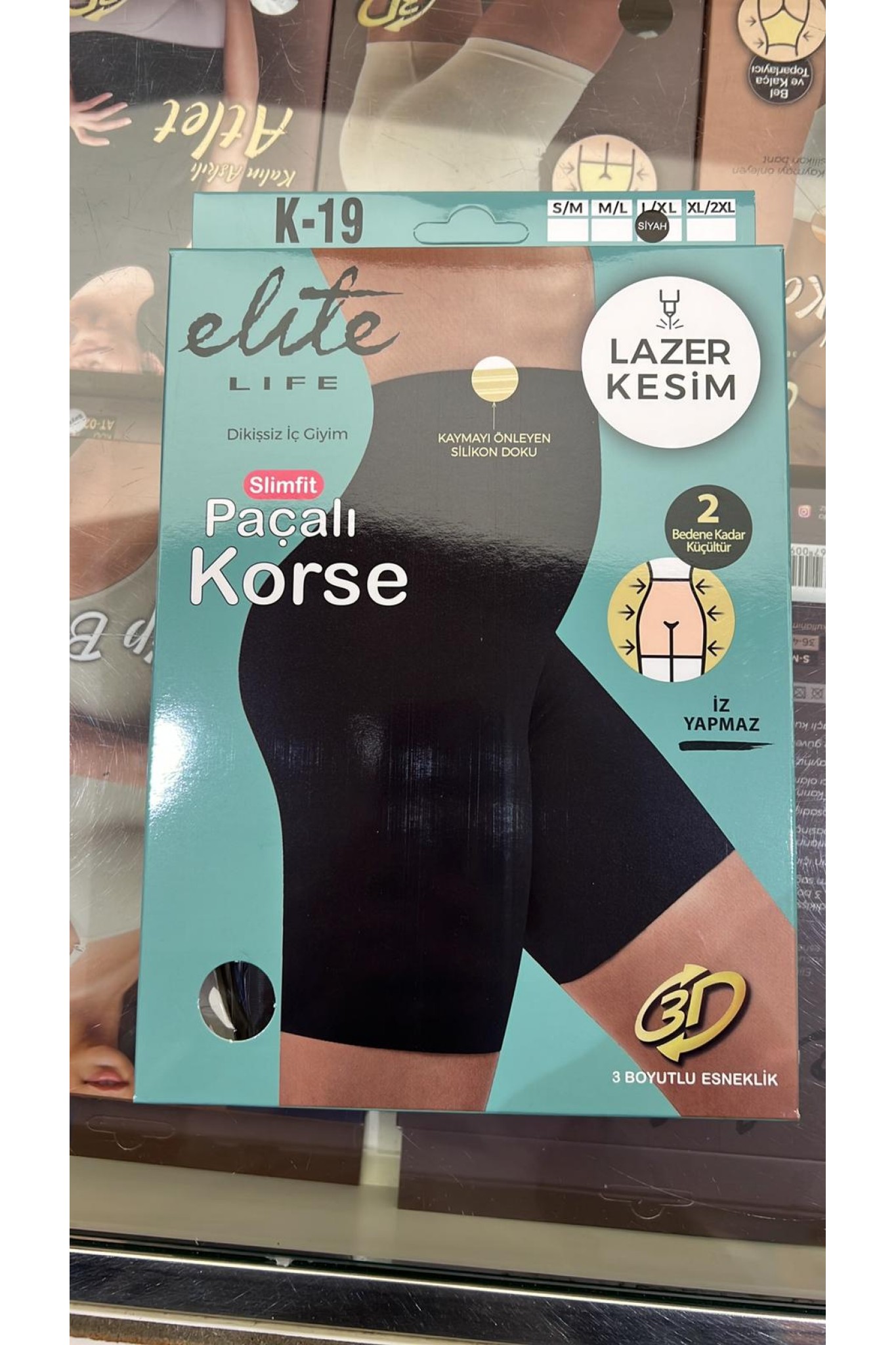 Elite Life Lazer Kesim Slimfit Paçalı Korse.Kod:883-K19 Bd