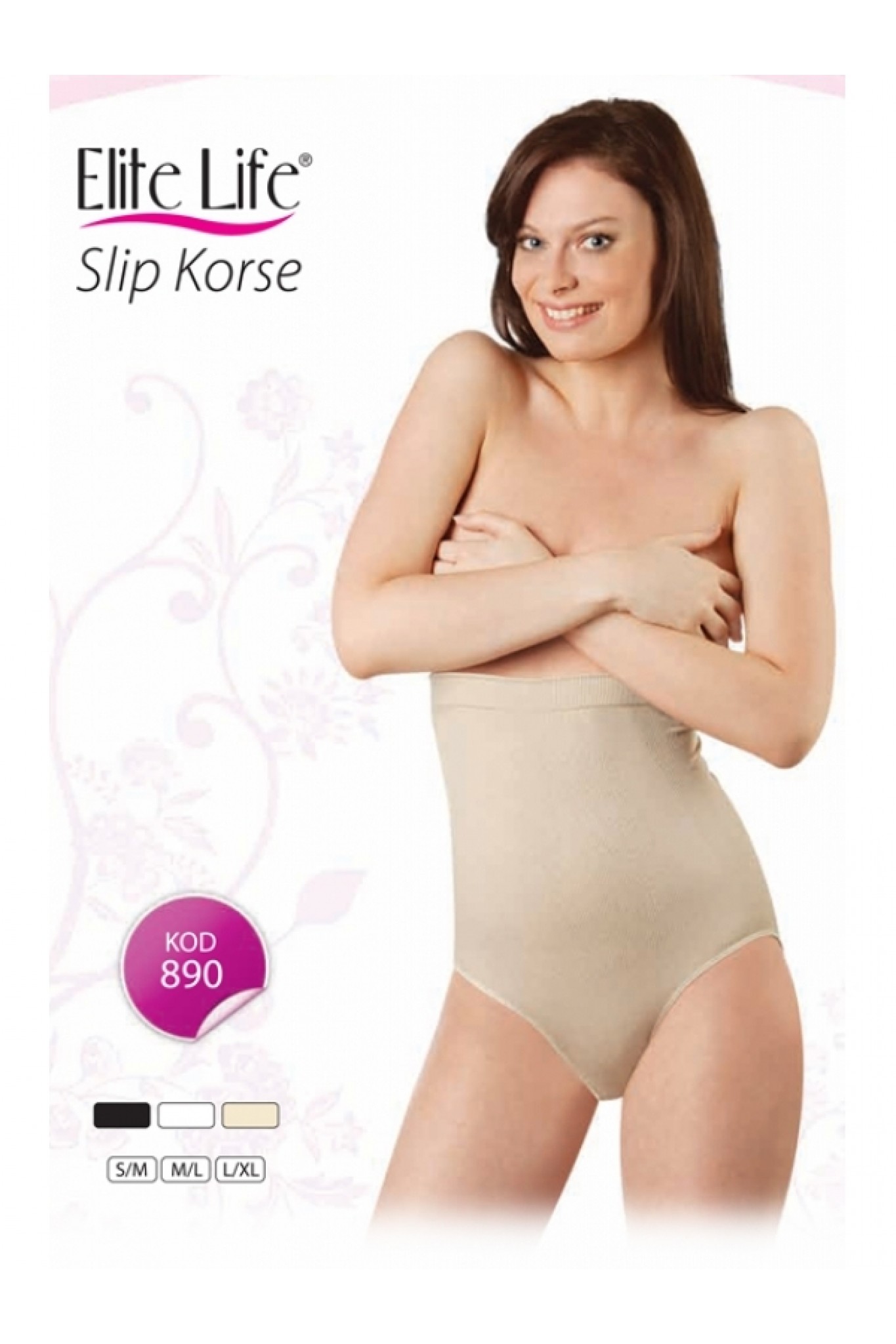 Elite Life 890 Silikonlu Slip Korse 5'li