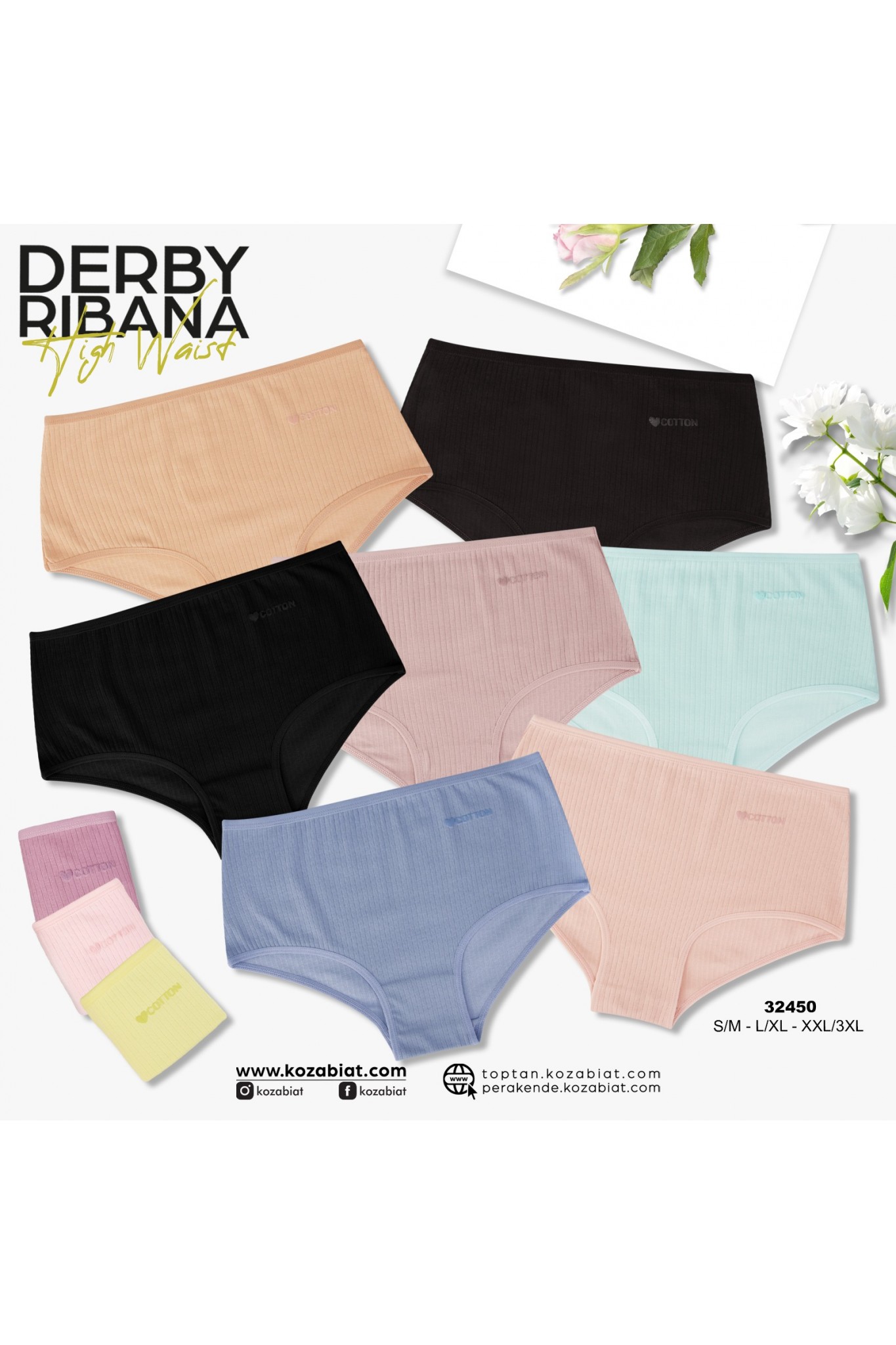 Kozabiat Domınat 32450 Kadın 10'lu Külot