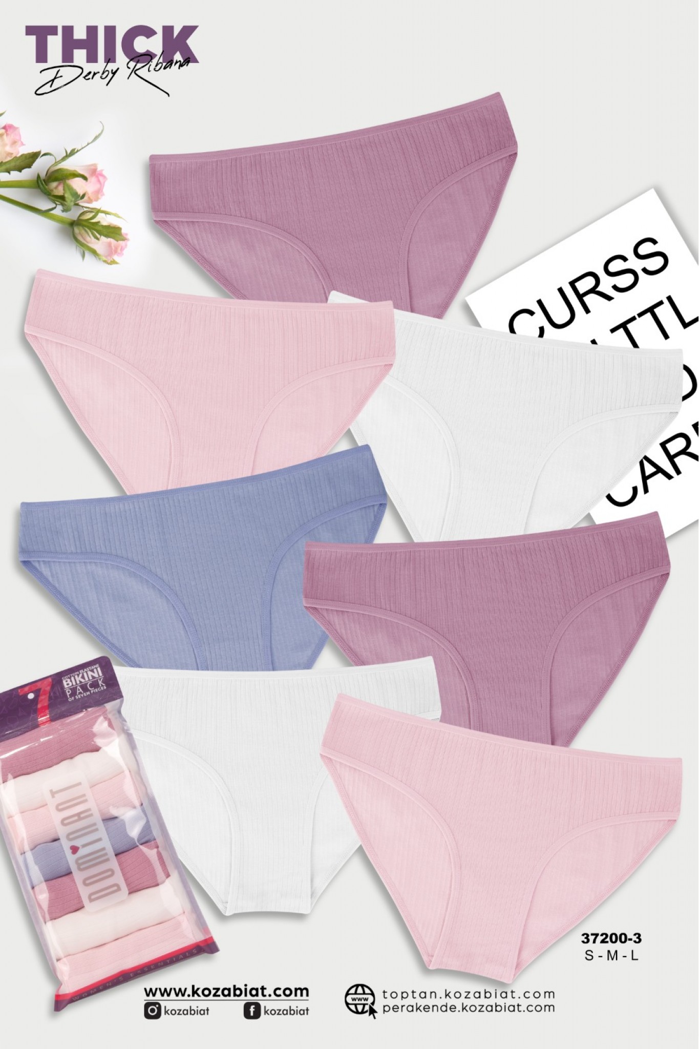 Kozabiat 37200 Kadın 7'li Bikini