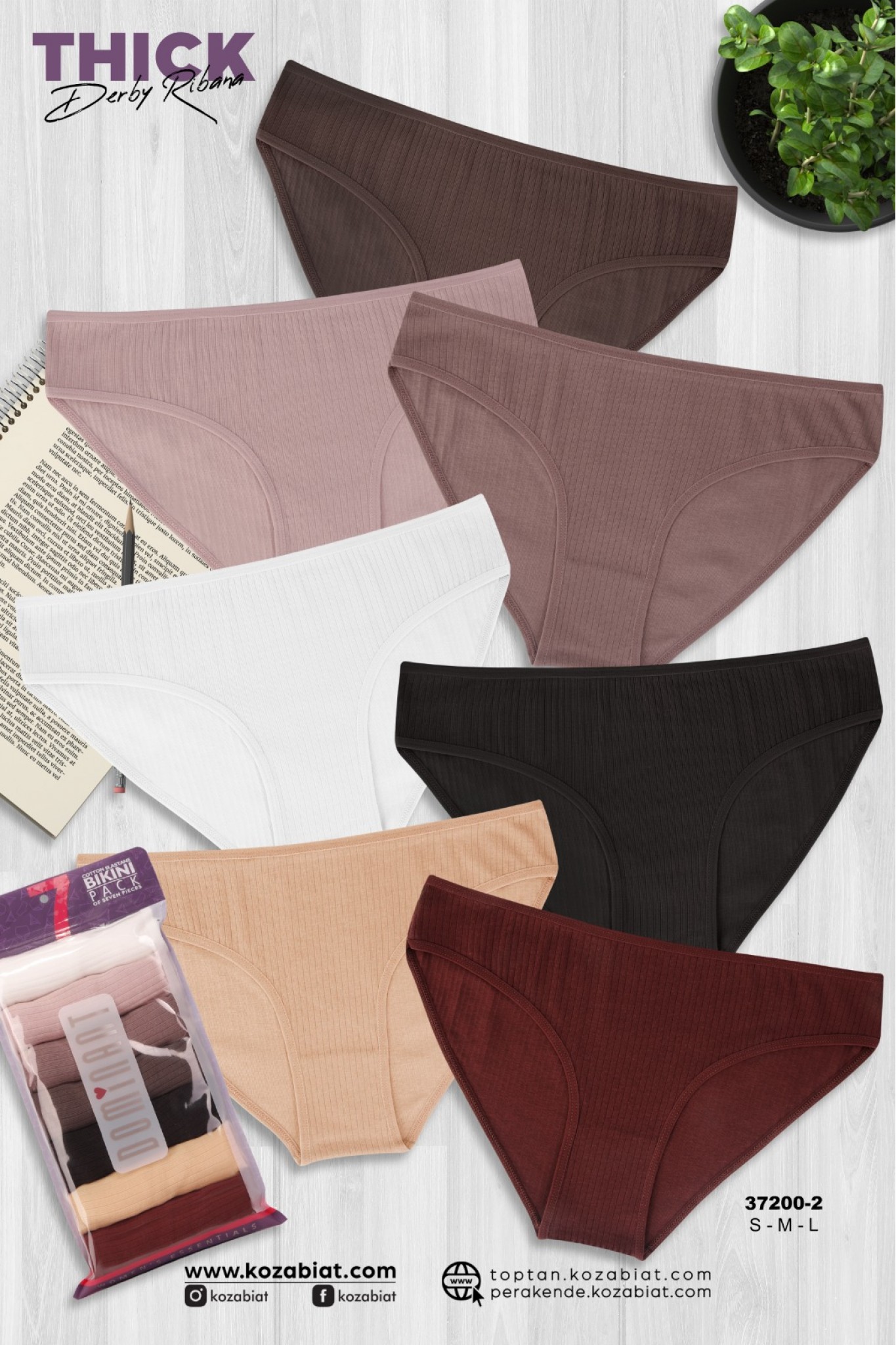 Kozabiat 37200 Kadın 7'li Bikini