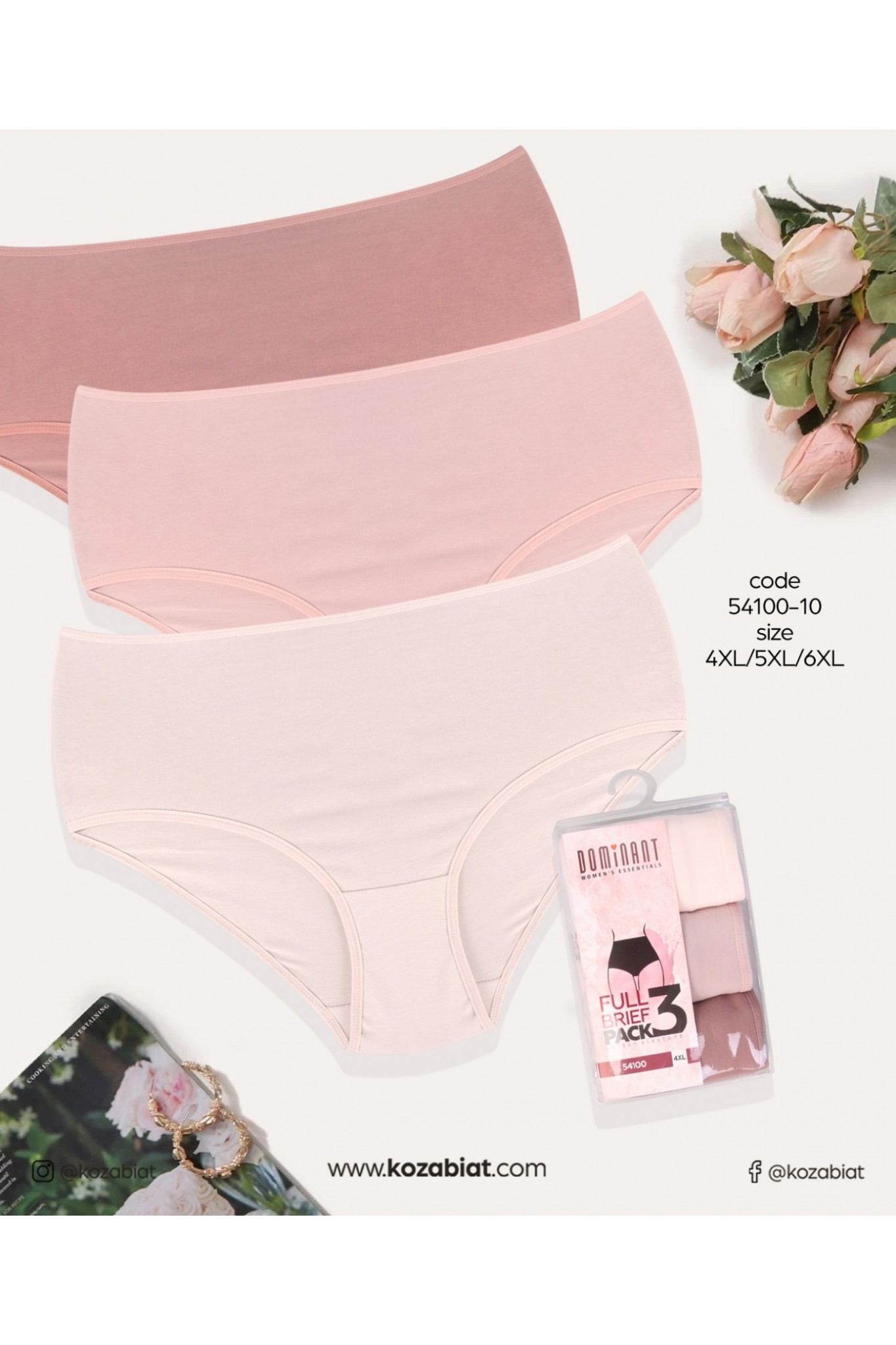 KOZABİAT 54100 BAYAN 3LÜ BATU