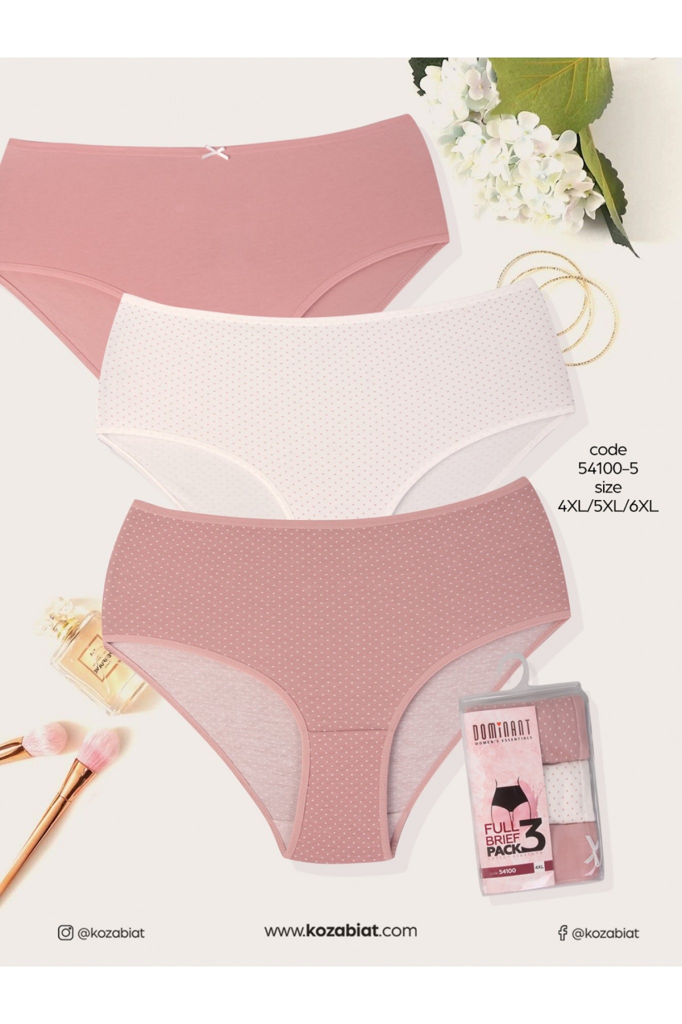 Kozabiat 54100 Kadın 3'lü Batu