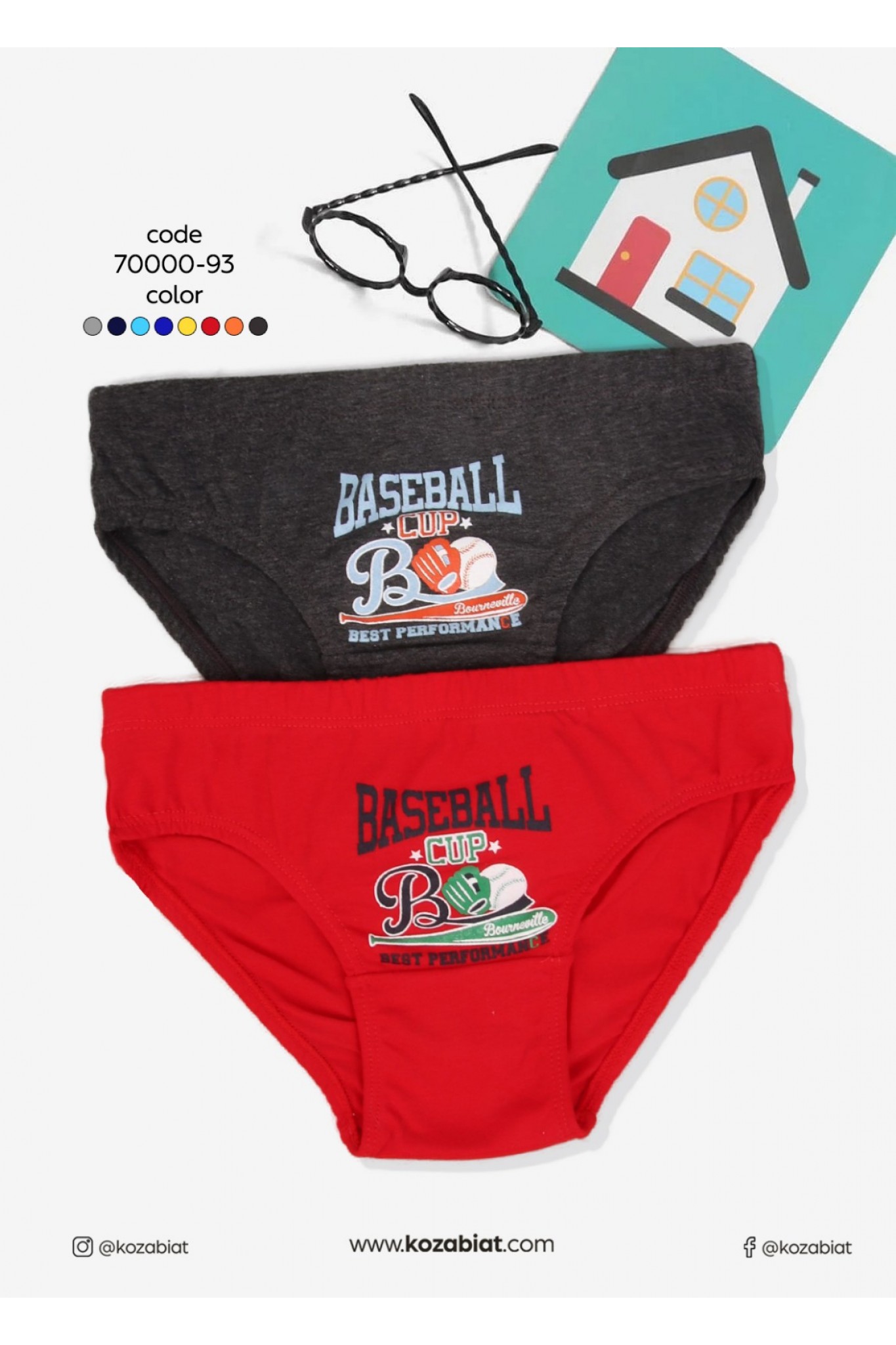 Kozabiat Domi Kıds Erkek Çocuk Slip 10'lu