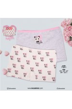 KOZABİAT DOMİ KIDS KIZ 2Lİ ÇOCUK BOXER
