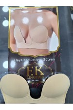 FK 1308 HAYALET BÜSTİYER SİLİKONLU SÜTYEN