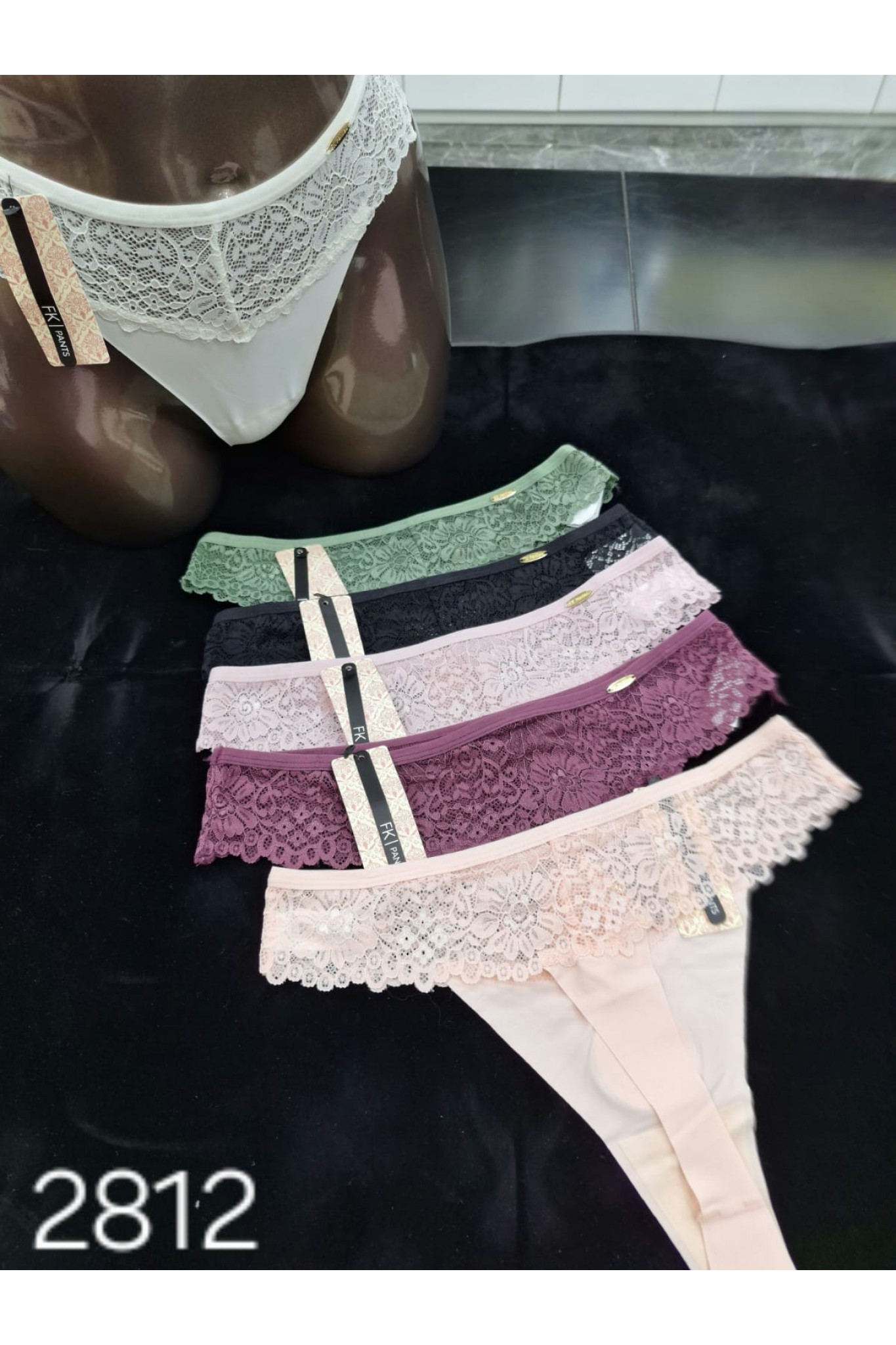 Fk 2812 Kadın Tanga Külot 6'lı