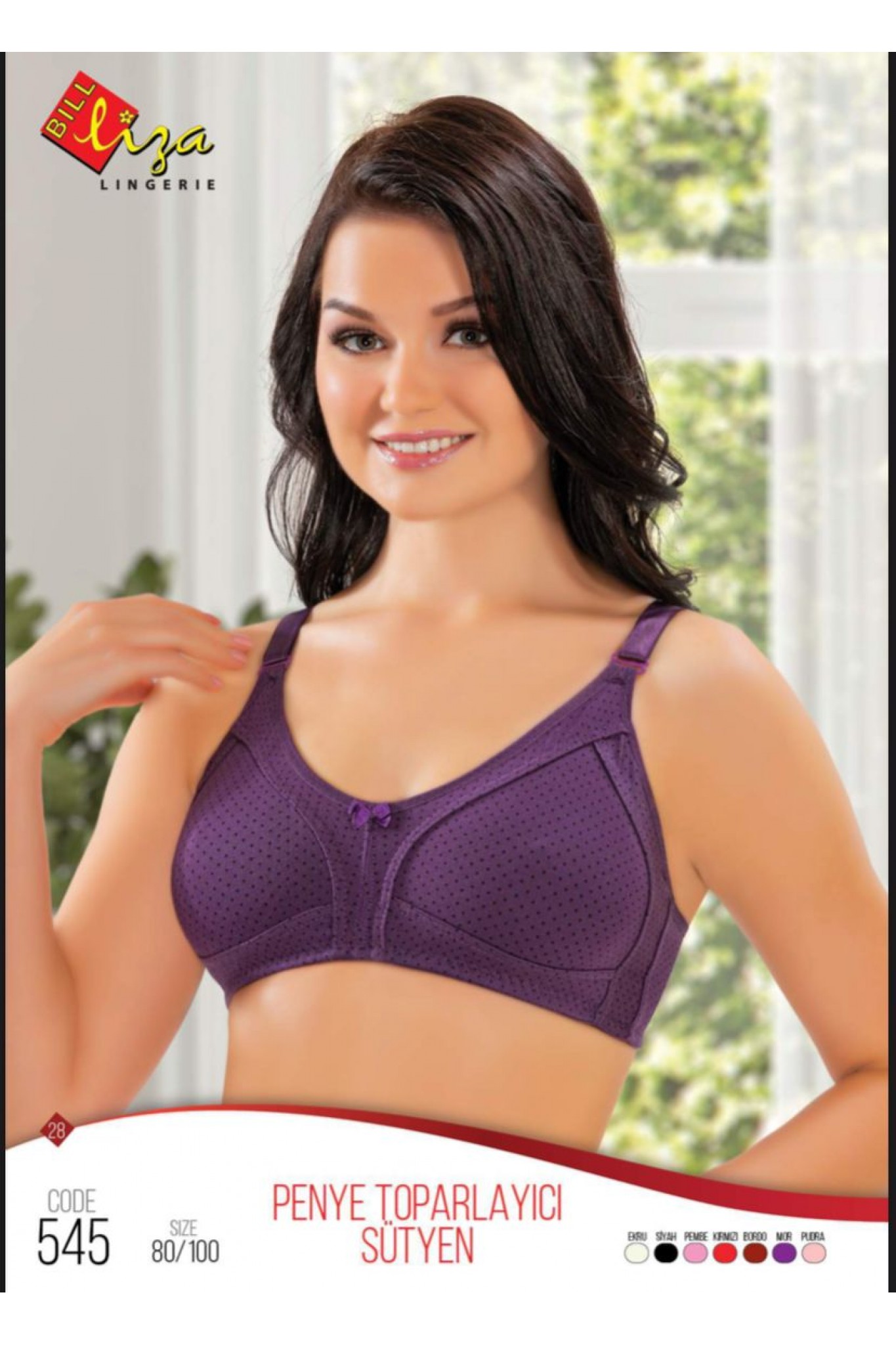 Lıza Puantıyelı Toplayıcı Kadın Sütyen