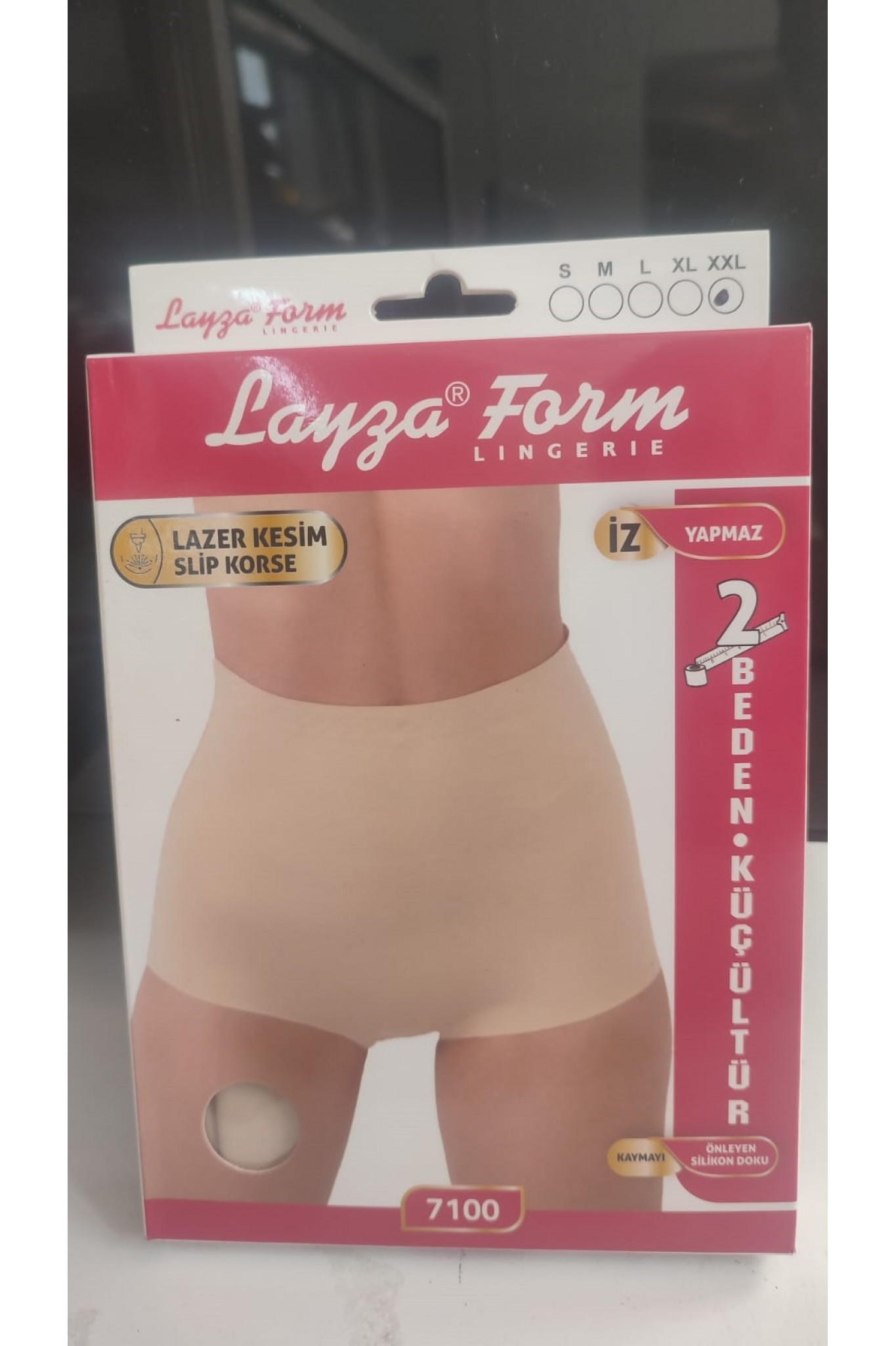 Layza 7100 Lazer Kesim Slip Korse