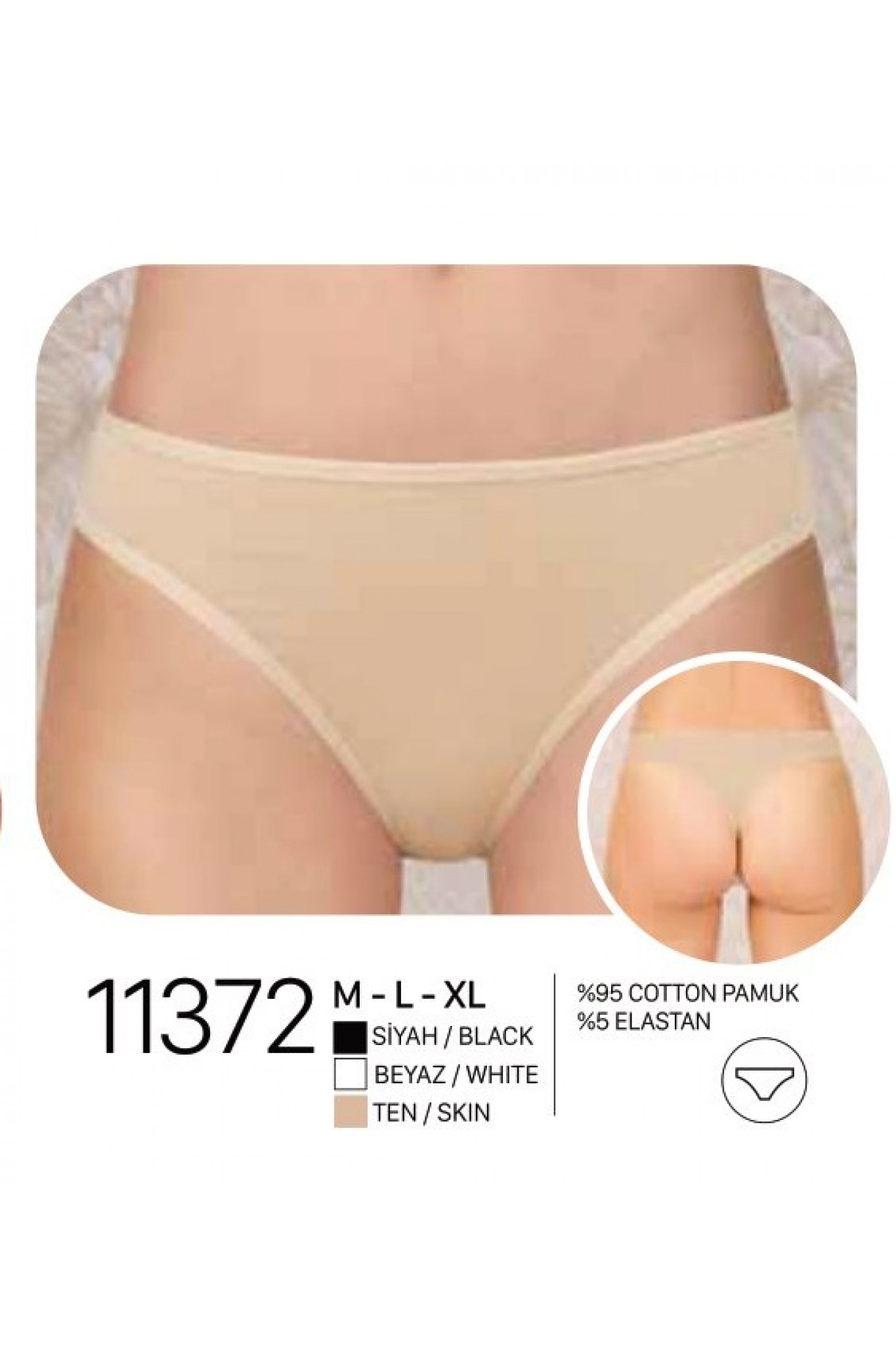 Berrak 11372 Kadın String 12'li