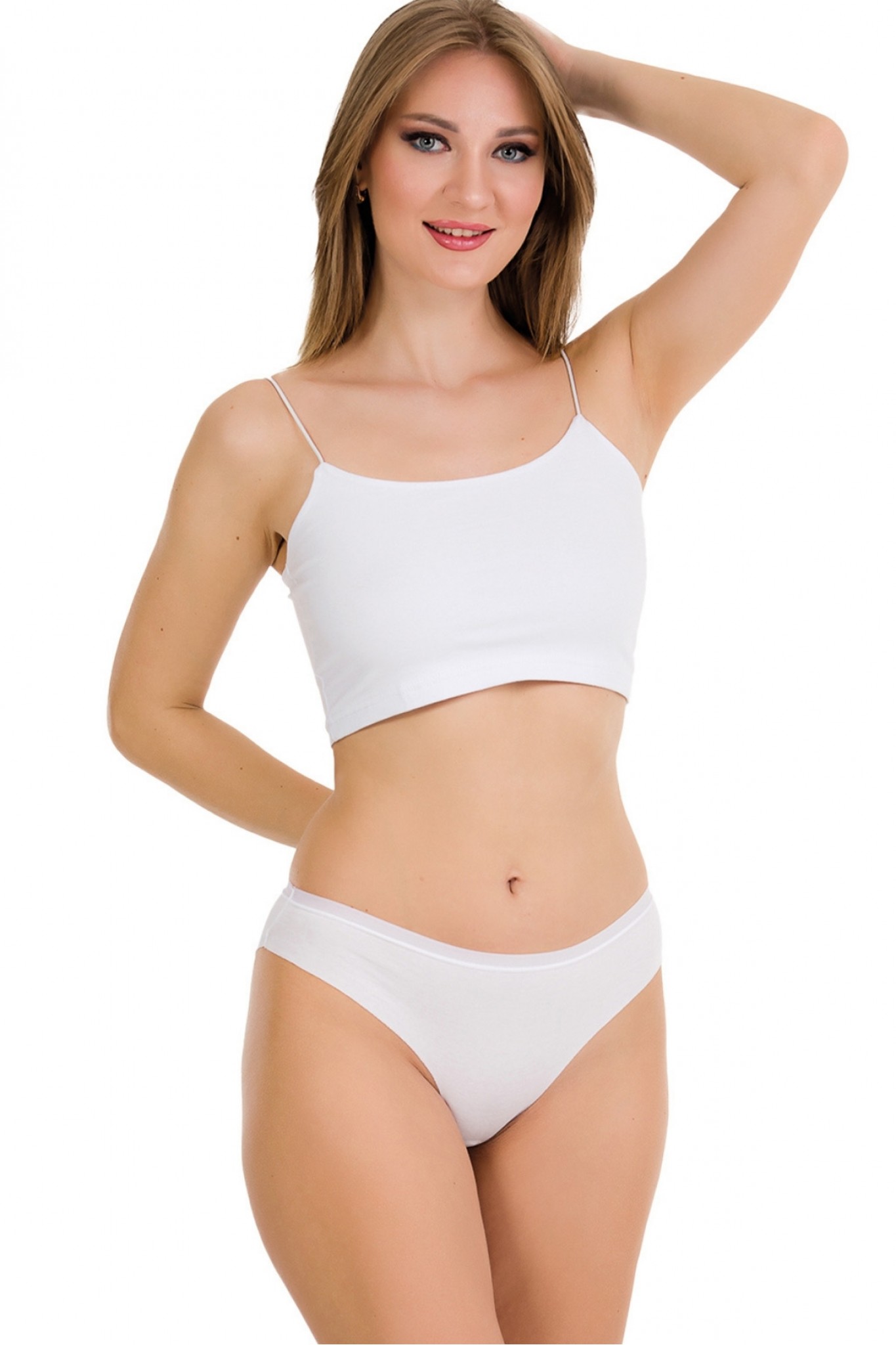 Berrak 11688 Lazer Kesim Bikini Külot 12'li