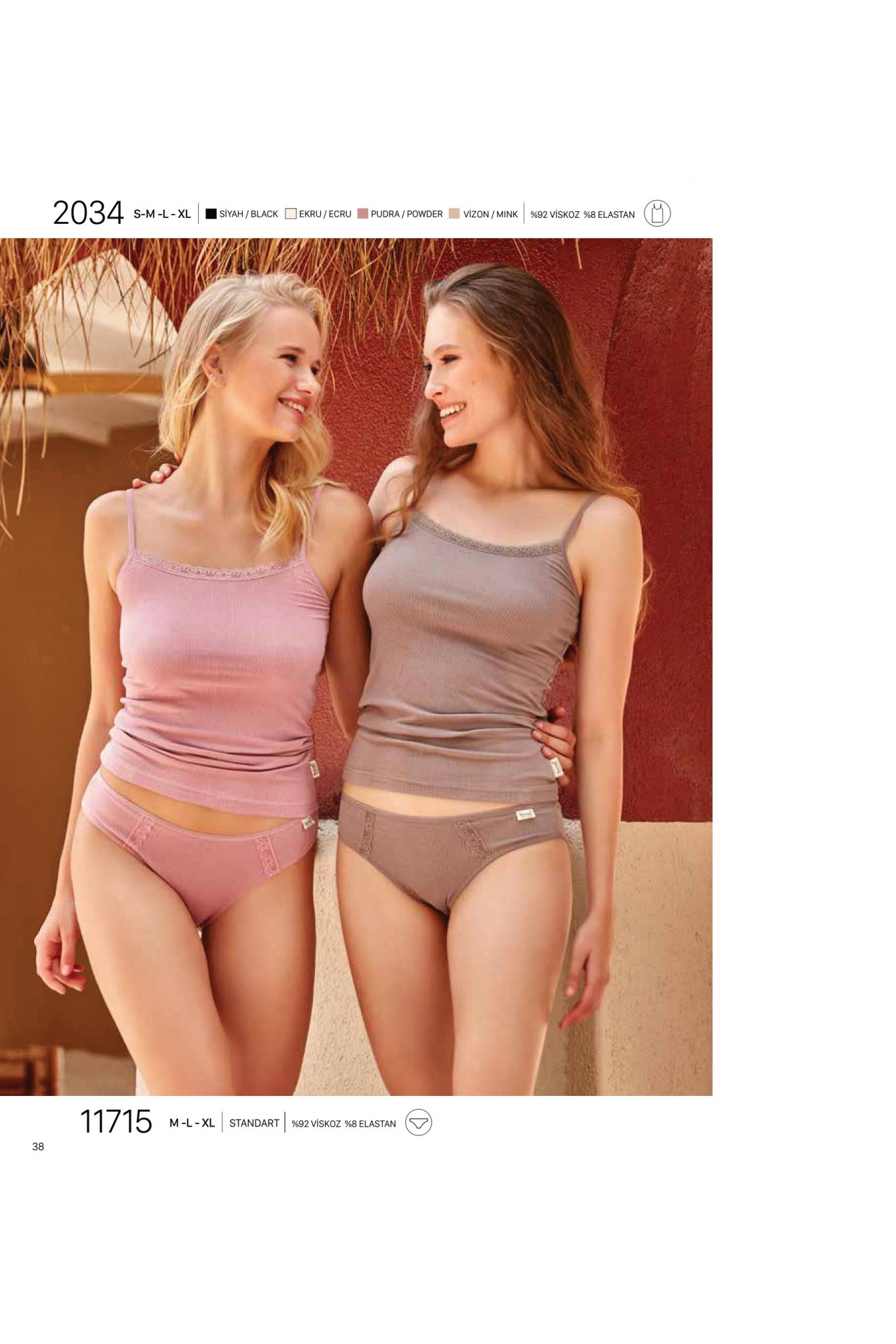 Berrak 11715 Kadın Bikini 12'li