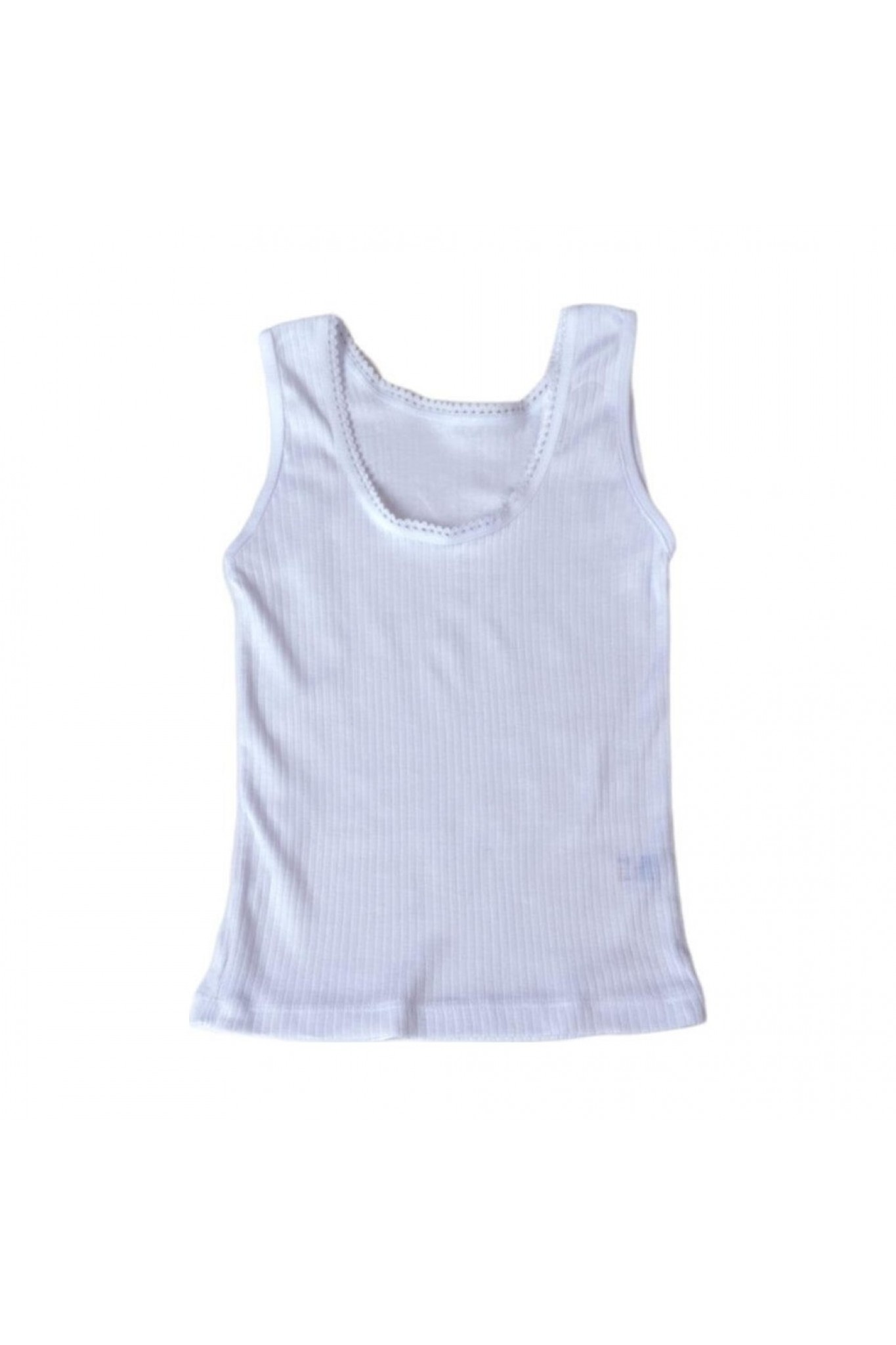 Berrak 6015 Kız Çocuk Kalın Askılı Atlet 6'lı Paket 6'li